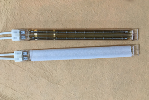 Phản ứng nhanh Halogen đèn sưởi hồng ngoại với vỏ vàng để tập trung IR - Product Image 5