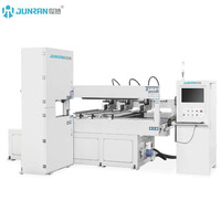 Scie à ruban CNC entièrement automatique haute vitesse JUNRAN, prix direct usine, machine de découpe du bois 380V haute précision, garantie 1 an