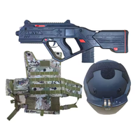 Ensemble complet Commercial Live-action CS Vest Multiplayer Wireless Laser Tag Equipment Game System Set
