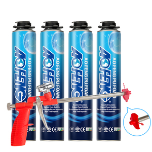 Échantillon Gratuit Usine Directe Mousse PU en Spray à Forte Adhérence <span class=keywords><strong>Isolation</strong></span> <span class=keywords><strong>Phonique</strong></span> Mousse Expansive Polyuréthane Scellant - Product Image 1