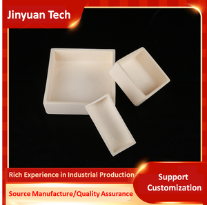 Crisol de alúmina de alta pureza y resistente a altas temperaturas, con estabilidad y resistencia a la corrosión, para análisis de laboratorio y sinterización. - Product Image 5