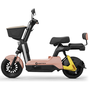 SIGOTECH โรงงานผลิตจักรยานยนต์ไฟฟ้าแบบกำหนดเองจากจีน กำลังไฟ 500 วัตต์ 48 โวลต์ 24 แอมป์ชั่วโมง ความเร็ว 25 กม./ชม. จักรยานยนต์สำหรับเดินทางในเมือง - Product Image 3