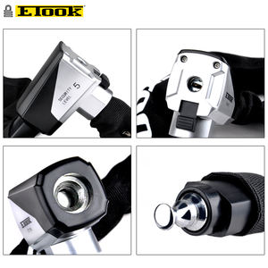 Велосипедный замок цепи ETOOK с высокой степенью безопасности, противотехнологичный разблокированный замок ключа для мотоцикла, велосипеда с автоматической функцией Homing - Product Image 5