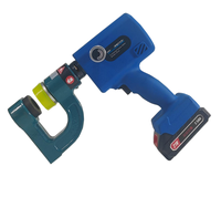 WEINISEN SME-25 Alat Pembuat Lubang Hidrolik Tanpa Kabel 50KN Gaya DC20V 6~28mm Mata Pisau Opsional untuk Pembuatan Lubang pada Kabel Tray & Plat Logam