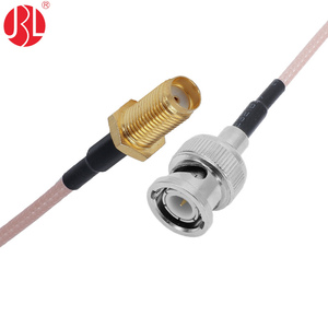 Laiton-Câble KY vers <span class=keywords><strong>BNC</strong></span>-J Câble adaptateur RF du processeur BRAX d'alimentation RG316 - Product Image 3