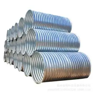 Supplier Prices Galvanized Corrugated Steel Pipe Arch Culvert Pipe bellows culvert