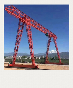 Pont roulant à charpente MH avec palan, capacités de 7,5 tonnes, 7 tonnes et 2 tonnes, composant moteur principal, certifié CE ISO, pour utilisation extérieure - Product Image 2
