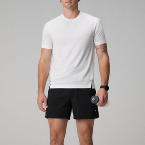 Custom Men's Running <b>Tshirt</b> Quick Dry <b>Plain</b> Sports T-shirt for Men Summer Premium Sport t Shirt - Product Image 6