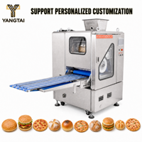Machine combinée diviseuse et bouleuse de pâte, division et arrondissement en une seule unité, connexion en ligne pour ligne de production de pain en boulangerie