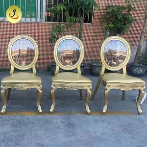 Silla Louis de Resina Acrílica Transparente para Alquiler en Eventos, Bodas, Comedor y Dormitorio de Hoteles de Lujo - Product Image 1