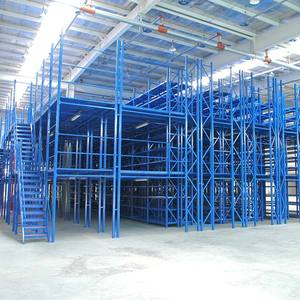 מתלה מזרן מחסן עומס כבד מחיר הטוב ביותר למכור חם נתמך קומת ביניים פלדה/פלדה מדפי פלטפורמה - Product Image 2