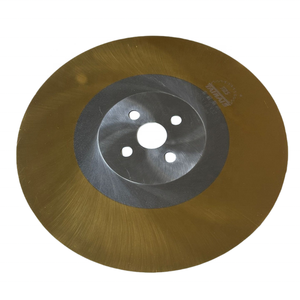 Lame de scie circulaire HSS industrielle revêtue PVD 350 mm OEM pressée à chaud pour la découpe de l'acier et du fer - Product Image 2