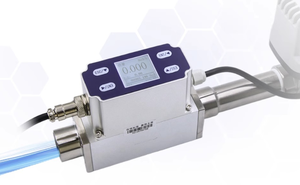 Débitmètre massique de <span class=keywords><strong>gaz</strong></span> thermique haute pression, contrôleur d'oxygène-azote d'air comprimé de haute précision - Product Image 5
