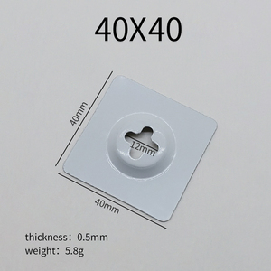 40Mm 56Mm 65Mm 88Mm Thép Chéo Kính Không Khung Gương Móc Tường Treo Mảnh Phụ Kiện Phần Cứng Gương Móc Áo - Product Image 5