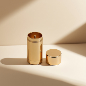 Hộp đựng son khử mùi/kem chống nắng dạng thỏi kim loại hợp kim kẽm, thân xoay, có thể tái sử dụng, thân thiện với môi trường, có thể tái chế, trọng lượng 30g/50g - Product Image 5