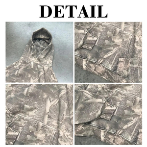 เสื้อฮู้ดดี้โอเวอร์ไซส์สไตล์สตรีทแวร์ พิมพ์ลายดิจิตอลทั้งตัว ลายพราง วินเทจ ซับลิเมชั่น ซิปหน้า ทรงบ็อกซี่ สำหรับผู้ชาย - Product Image 6