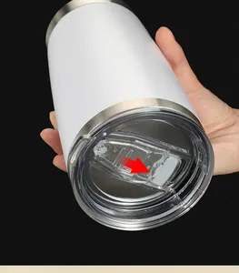 स्टेनलेस स्टील वैक्यूम वाइन कप आउटडोर डबल इन्सुलेशन ठंडा बर्फ पोर्टेबल बीयर कप