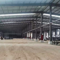 Nave Industrial de Gran Envergadura con Estructura de Acero, Edificio Antisísmico, Alta Resistencia al Viento, Acero Q355B, Diseño Tradicional 20+