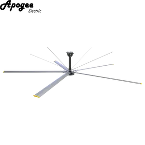 مروحة كبيرة للتهوية عادم HVLS رذاذ سقف لمصنع التصنيع