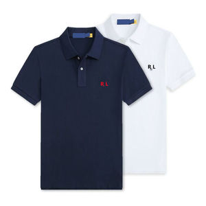 Camisetas Polo de Manga Corta para Hombre, Estilo Diseñador Personalizado al por Mayor, Corte Holgado, Color Sólido, 100% Poliéster # R L-8828 - Product Image 1