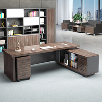 Ensemble de meubles commerciaux personnalisés Nouveau bureau moderne Bureau de directeur Tables de direction bon marché pour bureau de direction