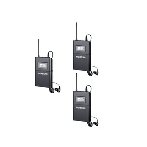 3 cái cho Takstar WPM-200 không dây ear monitor hệ thống receivers 6 kênh bodypack Tai nghe phong cách micro không dây <span class=keywords><strong>monitorin</strong></span> - Product Image 1