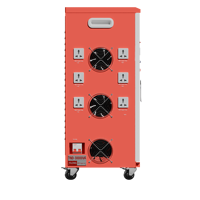 Régulateurs/Stabilisateurs de tension YILONG 30KVA monophasés 50/60Hz à affichage numérique haute efficacité 0.96, 220V, type servo robuste