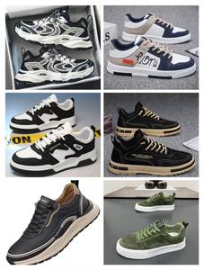 Y rastgele sevkiyat envanter ikinci el moda ayakkabılar erkek koşu ayakkabıları envanter toptan - Product Image 5