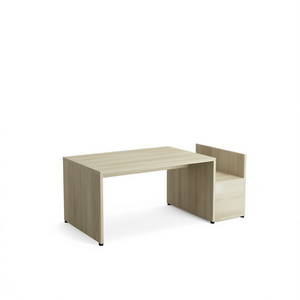 Sonoma Oak Engineered Wood Coffee <b>Table</b> With Storage Modern Living Room Furniture - Product Image 1