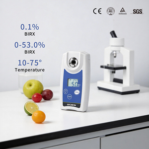 Fabbricazione di vendita calda mini zucchero portatile miele brix meter rifrattometro digitale prezzo - Product Image 1