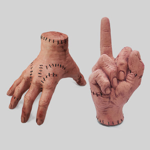Accessoire de déguisement de haute qualité : Main de <span class=keywords><strong>Thing</strong></span> d'<span class=keywords><strong>Addams</strong></span>, effrayante et rampante, pour Halloween, décoration de fête, jouet de farce, accessoire de cosplay, thème hanté - Product Image 3