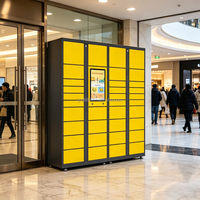 Estación de Paquetería Inteligente Comercial XinJu - Oportunidad de Ingresos Pasivos a través de Almacenamiento Pagado y Anuncios