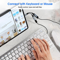 TYPE-C personnalisé 1/2 câble adaptateur en forme de Y PVC stéréo pour clavier contrôleur de jeu clé USB téléphone portable ordinateur 1080p