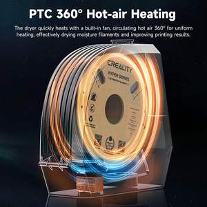 Secador de Filamento Creality Space Pi de 1.75mm, Accesorio para Impresora 3D de Aleación, con Ventilador y Calefacción PTC - Product Image 2