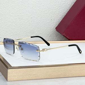 Gafas de Sol de Lujo, Lentes Planas con Corte de Diamante de Alta Calidad, Gafas de Sol Deportivas de Moda para Exteriores, Gafas de Sol de Diseñador, Caja para Gafas de Sol - Product Image 2