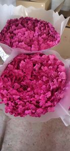 زهور حفلورا محفوظة في زهرة الكوبية الطبيعية الجافة رؤوس الكوبية الخضراء للزينة - Product Image 3