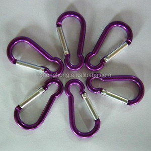 Camping Aluminium D-Ring Ressort Verrouillage Crochets Mousqueton Boucle Petit Caribeaner Crochet Mini Mousqueton Porte-clés Mousqueton Clip - Product Image 2