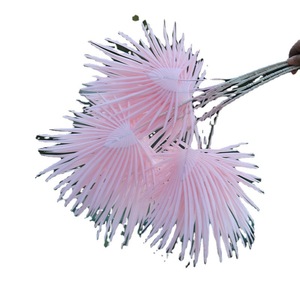 Flores Artificiales de Girasol de Plástico PVC Suave, Alta Simulación, Decoraciones para Bodas y Exteriores, Colgantes de Techo, Estilo Tropical - Product Image 5