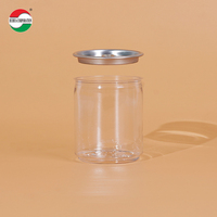 Vente directe d'usine personnalisable 150ml, 250ml,330ml, 500ml boissons en plastique PET joint de couvercle à ouverture facile pour boissons énergisantes
