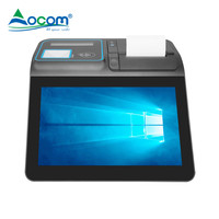 POS-M1106 Terminal de point de vente mobile tactile de bureau 11,6 pouces avec imprimante thermique