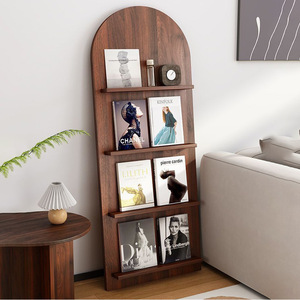 Bilu Wooden <b>Wall</b> Mount Bookshelf Multi Tier Storage Rack For Study Room Display <b>Vinyl</b> Records Albums - Product Image 4