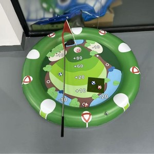 Nouveau jouet gonflable transfrontalier en plastique pour enfants, planche flottante de <span class=keywords><strong>golf</strong></span> pour piscine, jeux aquatiques pour cour et piscine, 0-24 mois FM TOY - Product Image 1