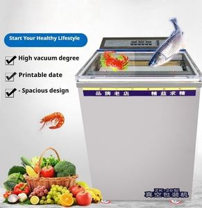 Machine d'emballage sous vide automatique pour la rétraction de la peau, pour poisson, poulet, maïs, café, viande, fruits, légumes - Product Image 1