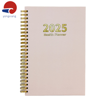 Carnet de notes professionnel personnalisé à couverture rigide en fil doré avec pages lignées et couverture estampée à chaud