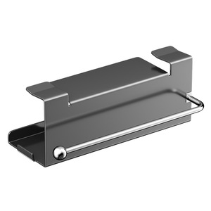 Sea Shark <b>Kitchen</b> <b>Paper</b> Towel Holder Gunmetal Gray Multifunctional Toilet <b>Paper</b> Storage Rack With Drawer And Roll Holder - Product Image 3