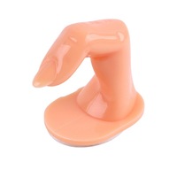 Fournitures d'ongles professionnelles en gros outils de manucure en silicone manucure acrylique nail art pratique doigts