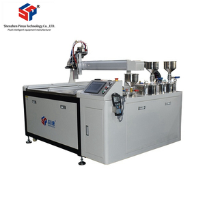 Led lưới tản nhiệt Màn hình quảng cáo ngoài trời đèn điền máy tự động Dispenser nhỏ giọt keo máy - Product Image 3