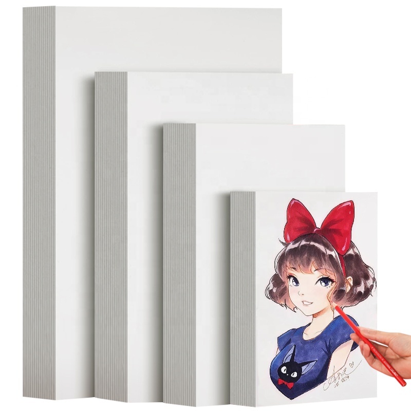 White A4 A3 Thickened Art Painting