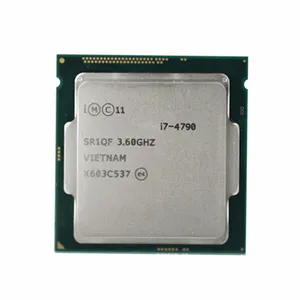 工厂快速交货Lga1150二手I7 4790 Cpu 3.6Ghz处理器Cpu