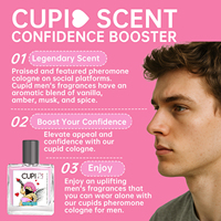 CUPI HYPNOSIS Cologne aux phéromones pour homme, parfum floral aux phéromones longue durée, parfum portable, parfum frais pour homme, spray corporel élégant 50 ml